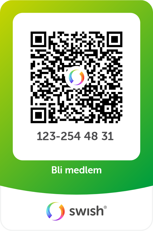 swish QR small bli medlem