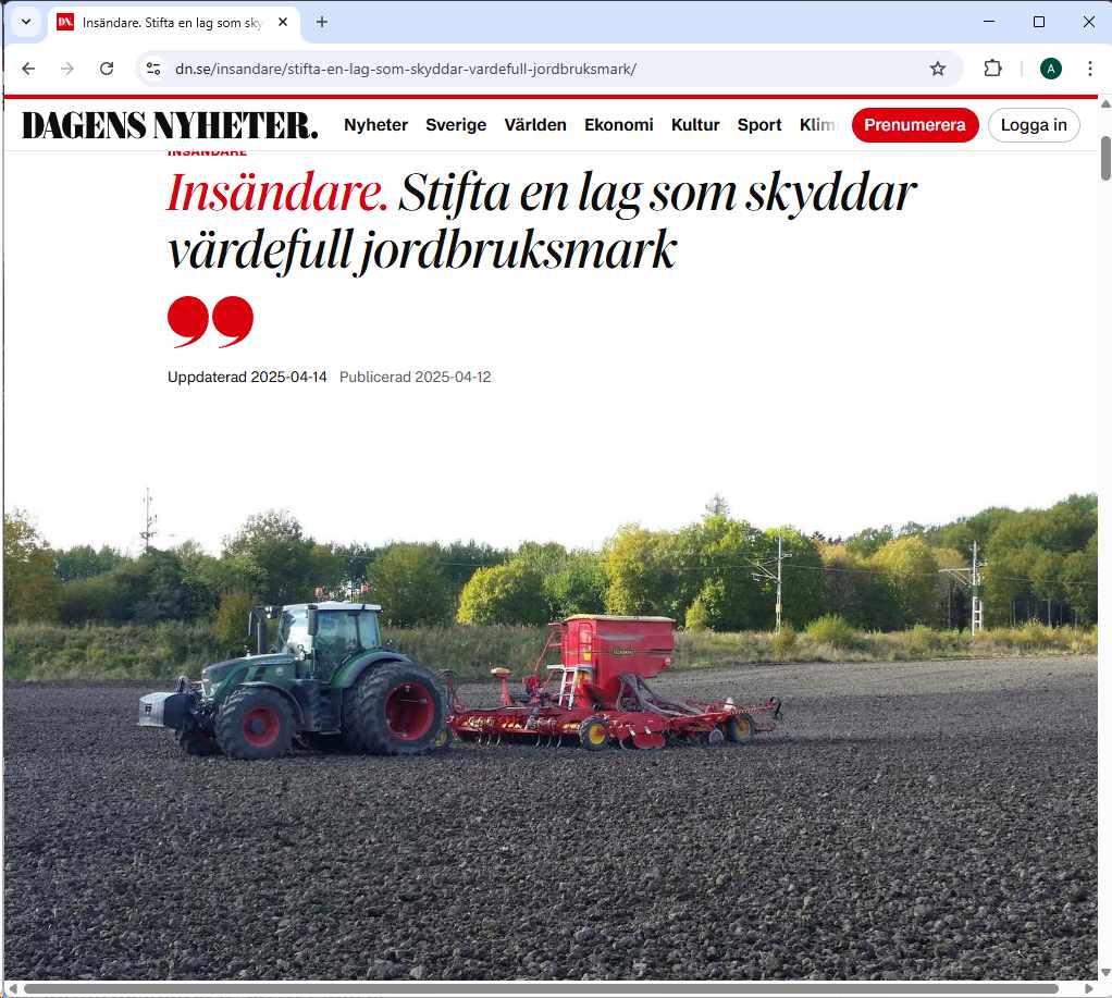 DN debatt 2025-04-12