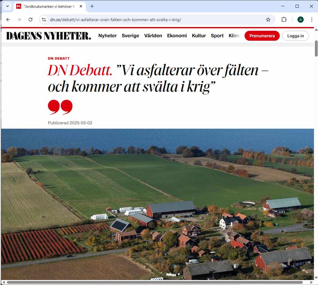 DN debatt 2025-05-02